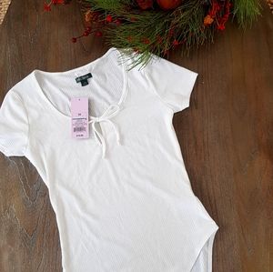 Wild Fable White Bodysuit